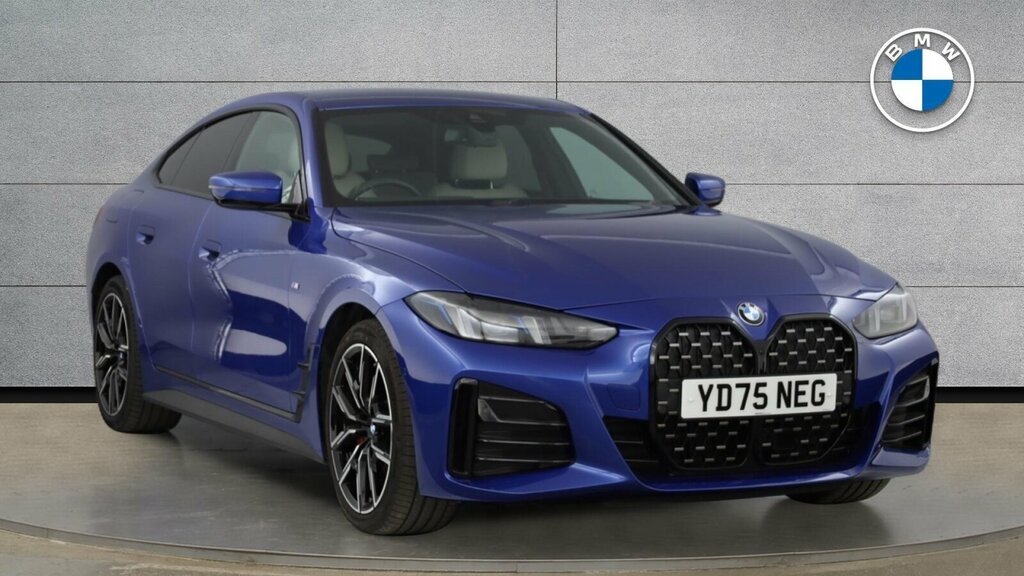 BMW 4 Series Gran Coupe 420I M Sport Gran Coupe Blue