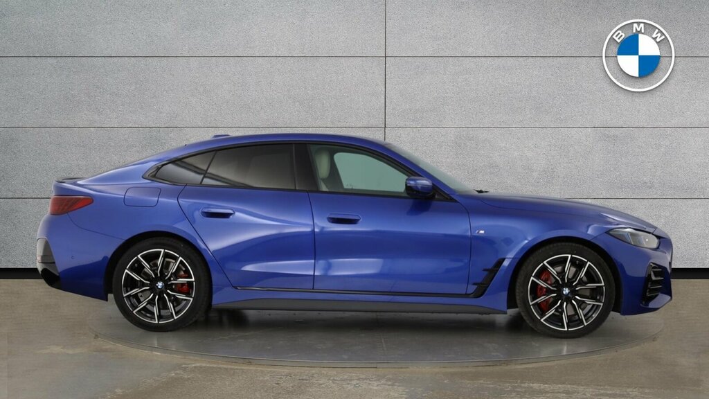 BMW 4 Series Gran Coupe 420I M Sport Gran Coupe Blue #3