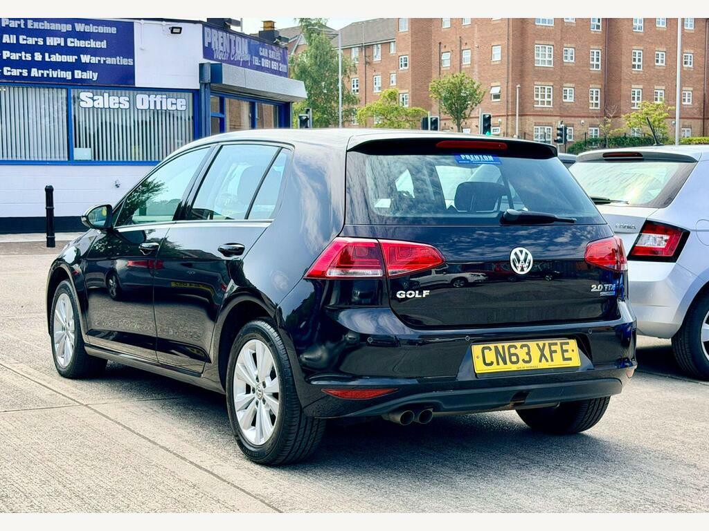 Volkswagen Golf 2.0 Tdi Bluemotion Tech Se Euro 5 S S CN63XFE Black #3