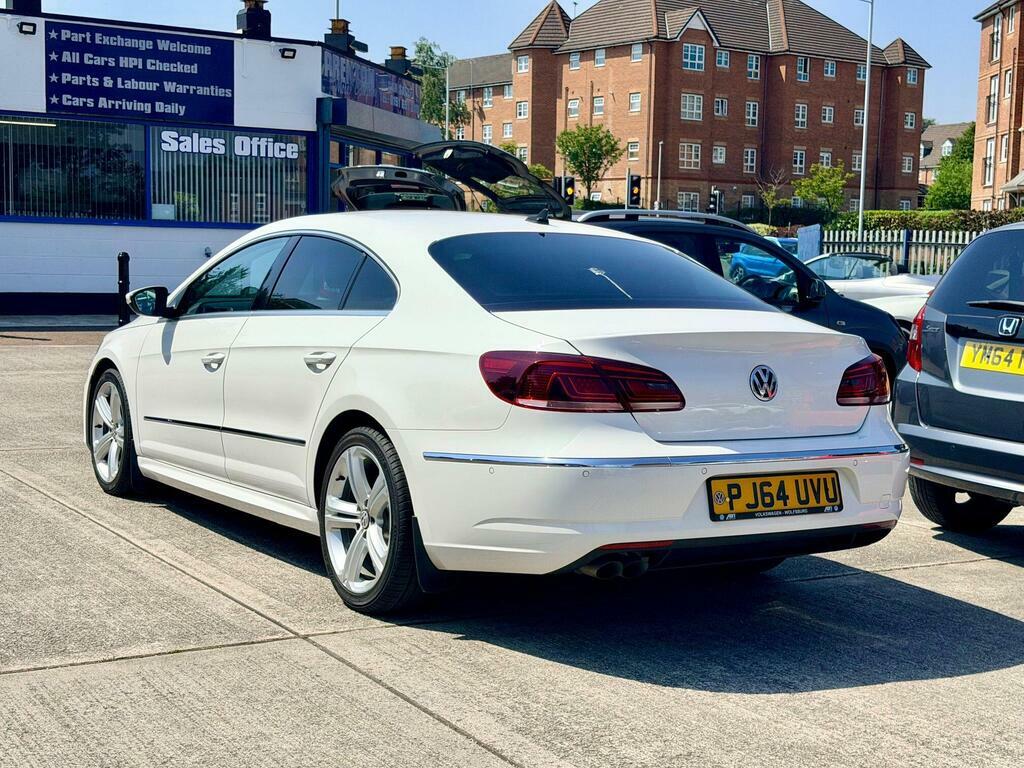 Volkswagen CC 2.0 Tdi Bluemotion Tech R-line Euro 5 S S White #3