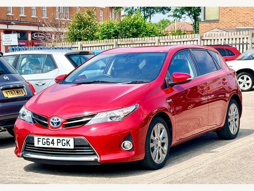 Toyota Auris 1.8 Vvt-h Excel Cvt Euro 5 S S Red #4