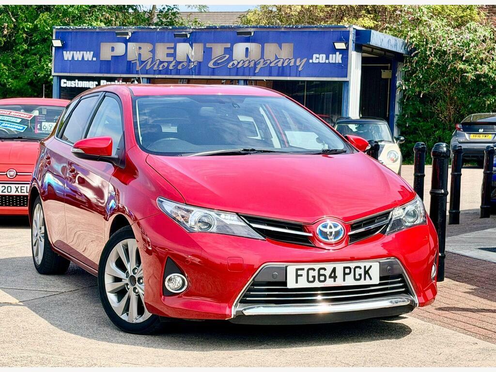 Toyota Auris 1.8 Vvt-h Excel Cvt Euro 5 S S Red