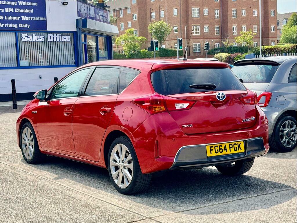 Toyota Auris 1.8 Vvt-h Excel Cvt Euro 5 S S Red #3