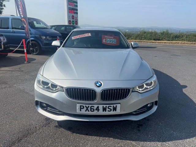 BMW 4 Series Luxury 2.0Td 188Bhp Convertible Silver #3