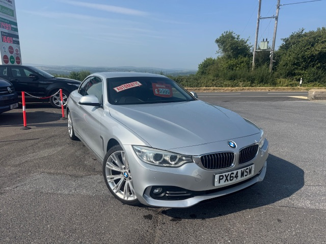 BMW 4 Series Luxury 2.0Td 188Bhp Convertible Silver