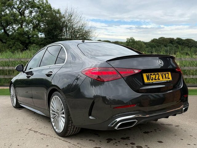 Mercedes-Benz C Class C200h Mhev Amg Line WG22VXZ Grey #2