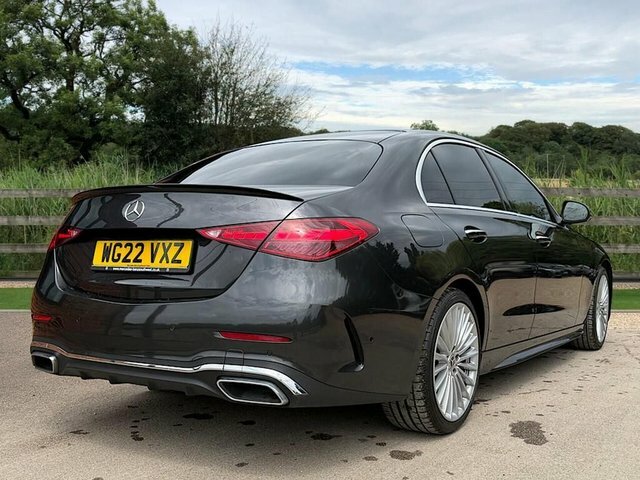Mercedes-Benz C Class C200h Mhev Amg Line WG22VXZ Grey #5