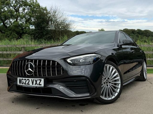 Mercedes-Benz C Class C200h Mhev Amg Line WG22VXZ Grey #4