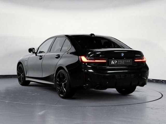 BMW 3 Series 320I M Sport Saloon KE72VWA Black #2