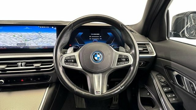 BMW 3 Series 320I M Sport Saloon KE72VWA Black #6