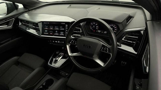 Audi Q4 E Tron S Line Suv Black #6