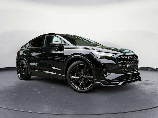 Audi Q4 E Tron S Line Sportback Black