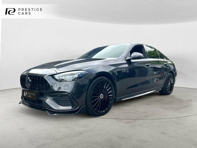 Mercedes-Benz C Class C200h Mhev Amg Line Grey #3
