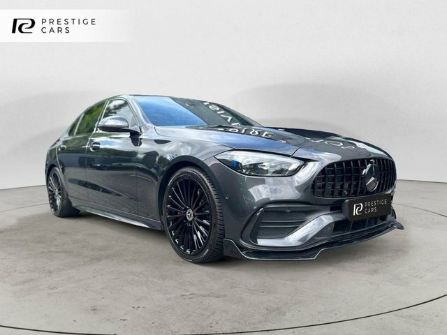 Mercedes-Benz C Class C200h Mhev Amg Line Grey #2