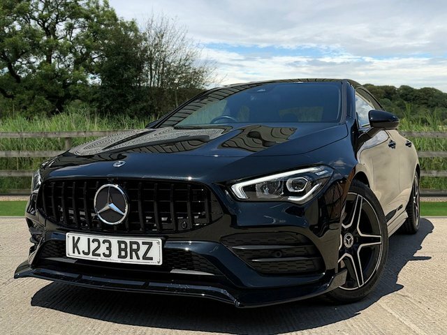 Mercedes-Benz CLA Class Cla180h Mhev Amg Line KJ23BRZ Black #3