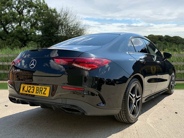 Mercedes-Benz CLA Class Cla180h Mhev Amg Line KJ23BRZ Black #2