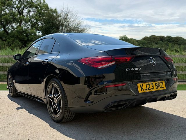 Mercedes-Benz CLA Class Cla180h Mhev Amg Line KJ23BRZ Black #4