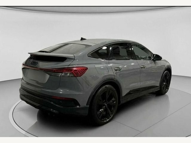 Audi Q4 E Tron S Line Sportback Grey #3