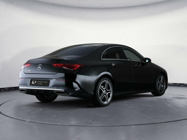 Mercedes-Benz CLA Class Cla180 Amg Line Coupe Black #5