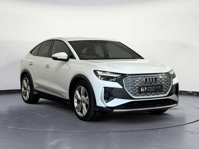 Audi Q4 E Tron S Line Sportback White