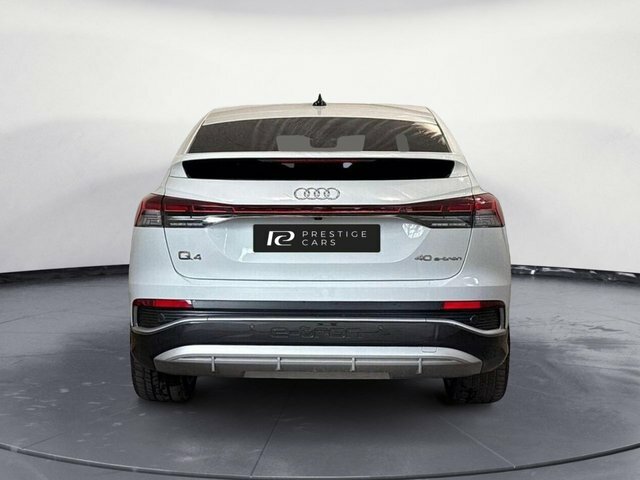 Audi Q4 E Tron S Line Sportback White #3