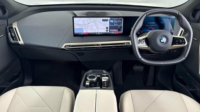 BMW iX 76.6Kwh M Sport Suv Black #5