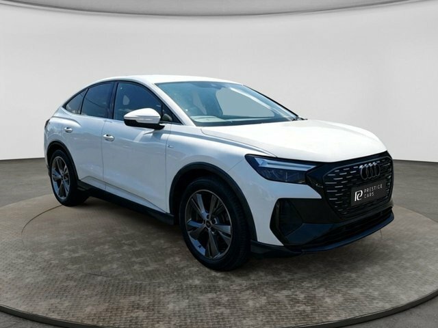 Audi Q4 E Tron S Line Sportback White
