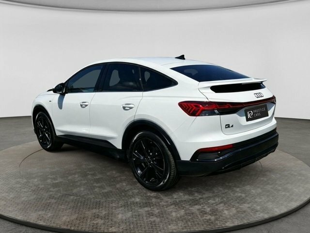 Audi Q4 E Tron S Line Sportback White #4