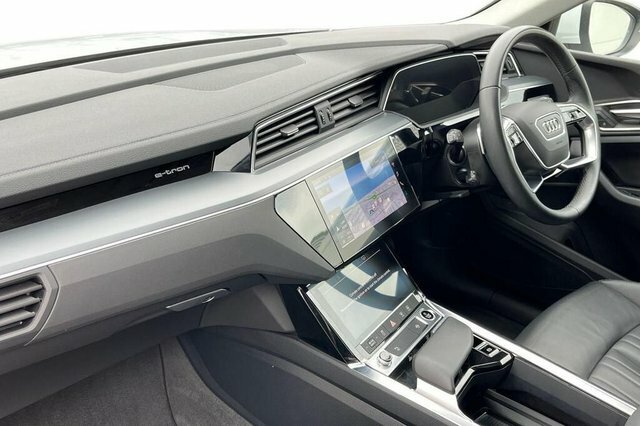Audi Q8 e tron Sport Suv White #6