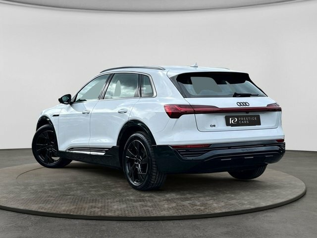 Audi Q8 e tron Sport Suv White #3