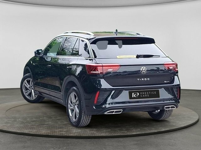 Volkswagen T-Roc Tsi R-line Suv Black #4