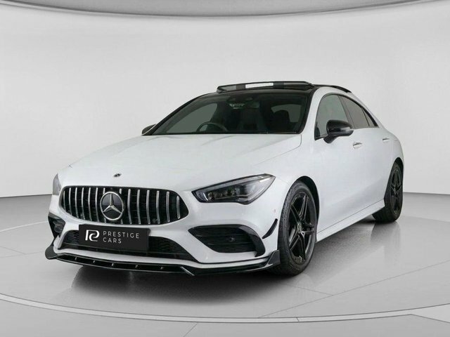 Mercedes-Benz CLA Class Cla180 Amg Line Premium White #3