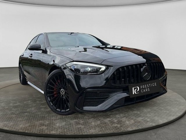 Mercedes-Benz C Class C200h Mhev Amg Line Black
