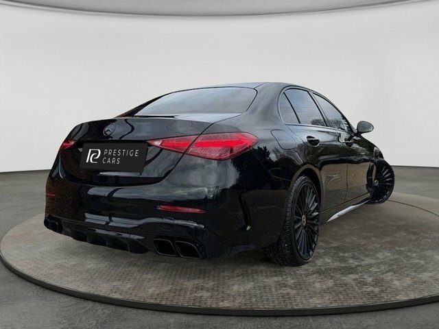 Mercedes-Benz C Class C200h Mhev Amg Line S7PCF Black #4