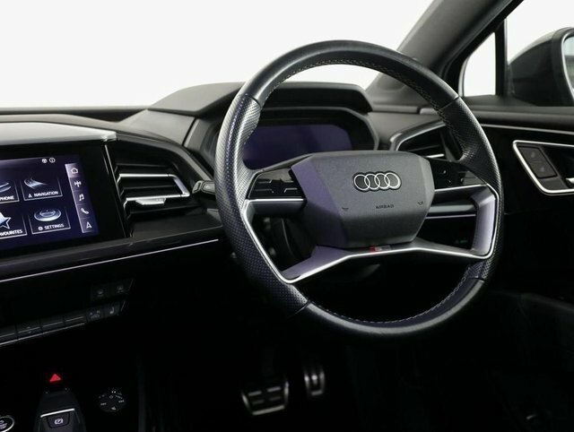 Audi Q4 E Tron S Line Suv Black #4