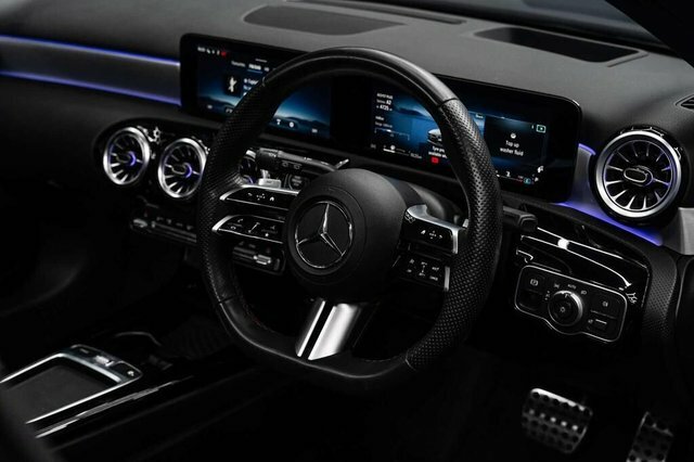 Mercedes-Benz A Class A200d Amg Line Premium Black #6