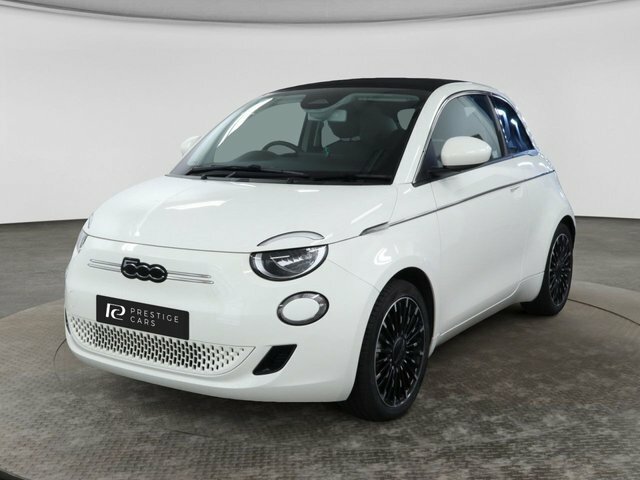 Fiat 500E C Icon Convertible White #2