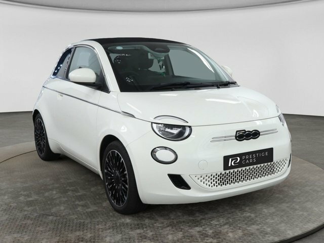 Fiat 500E C Icon Convertible White