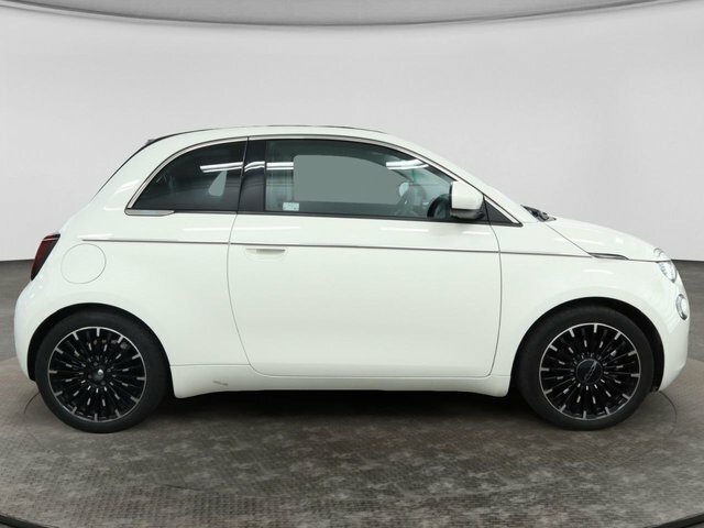 Fiat 500E C Icon Convertible White #4