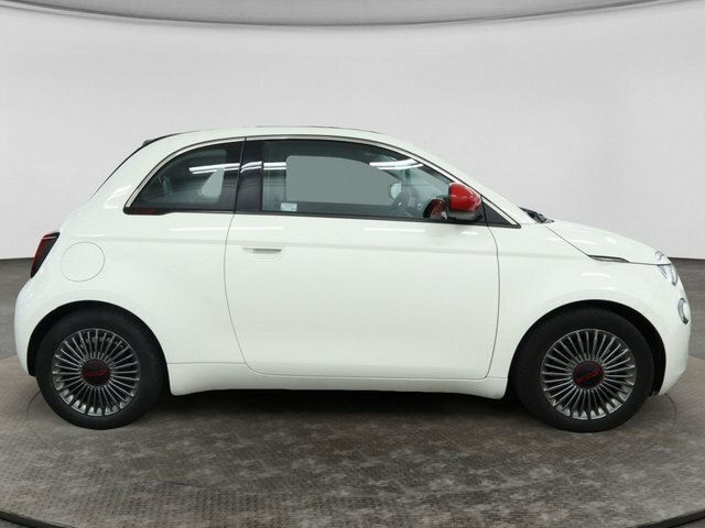 Fiat 500E C Red Convertible Red #3