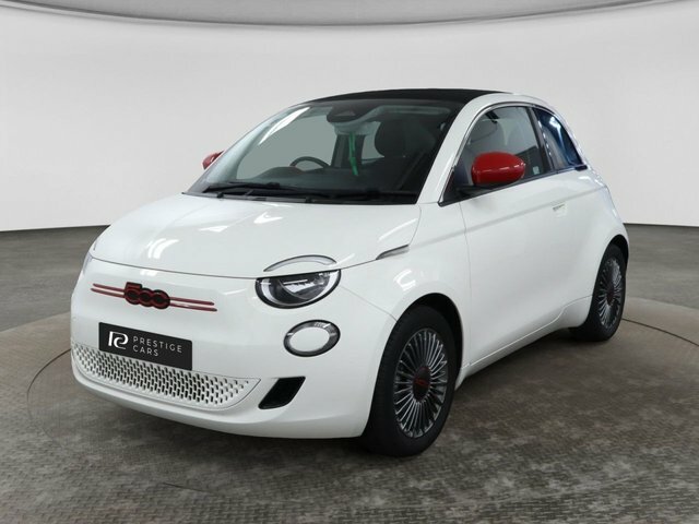 Fiat 500E C Red Convertible Red #2
