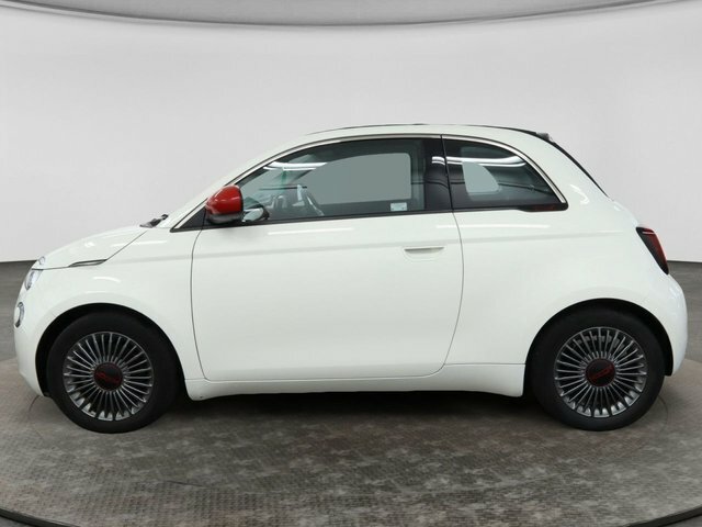 Fiat 500E C Red Convertible Red #4