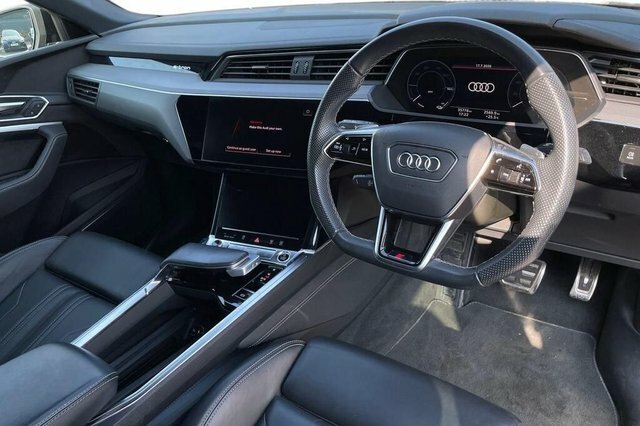 Audi Q8 e tron Black Edition Suv Black #5