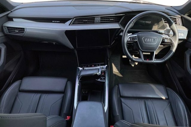 Audi Q8 e tron Black Edition Suv Black #6