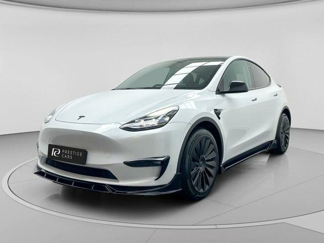 Tesla Model Y Motor Long Range Suv White #2