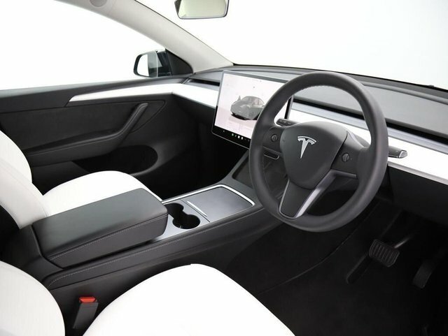 Tesla Model Y Motor Long Range Suv White #5