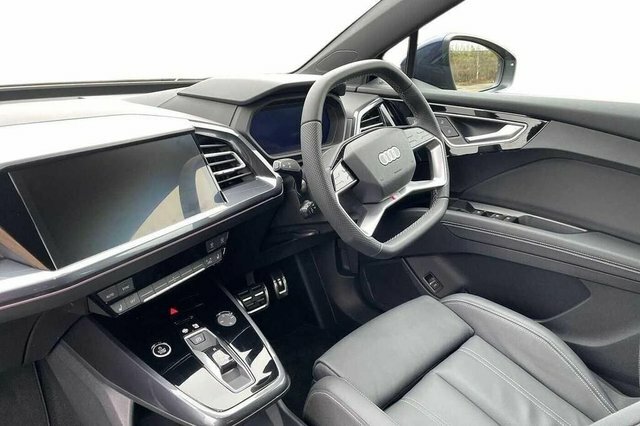 Audi Q4 E Tron S Line Sportback Black #5