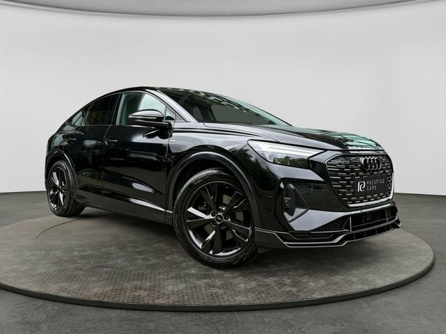 Audi Q4 E Tron S Line Sportback Black