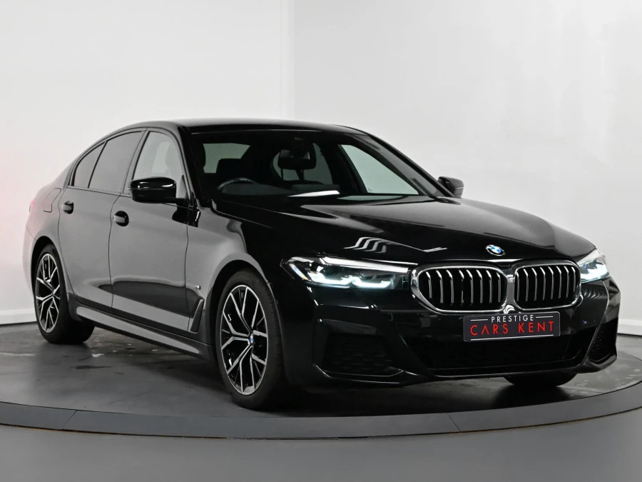 BMW 5 Series 520D M Sport Saloon Black