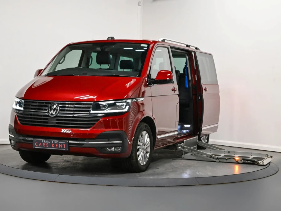 Volkswagen Caravelle 2.0 Tdi Executive Mpv Dsg Euro 6 Ss Red #5